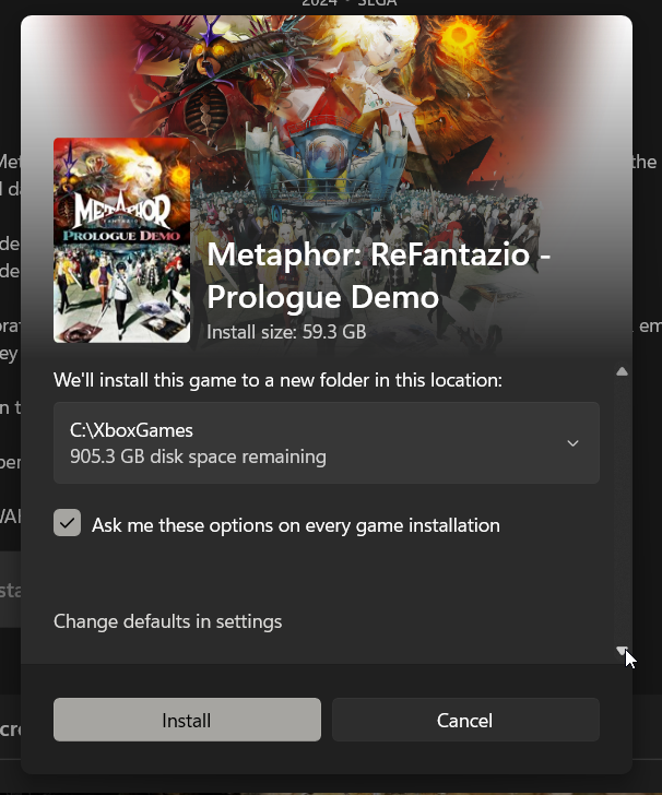 Demo de Metaphor: ReFantazio