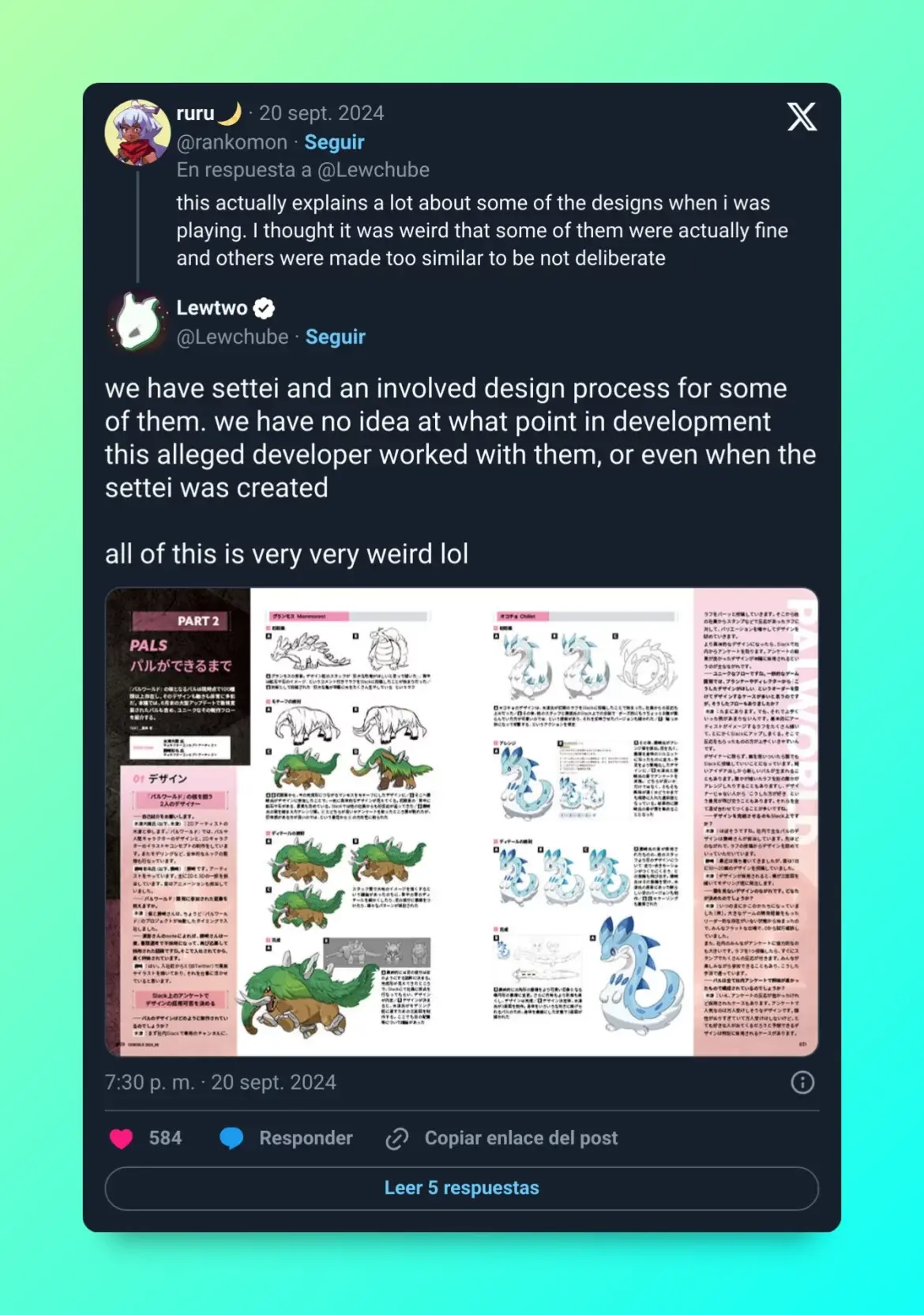 Palworld estaría en graves problemas: Un diseñador del juego alega que el CEO exigió que los Pals puedan confundirse con Pokémon 111