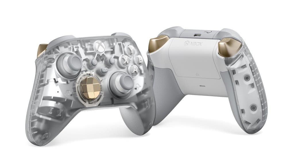 El nuevo mando de Xbox ya es oficial: la tecnología transparente se combina con un bronce que nos deja una apariencia espectacular