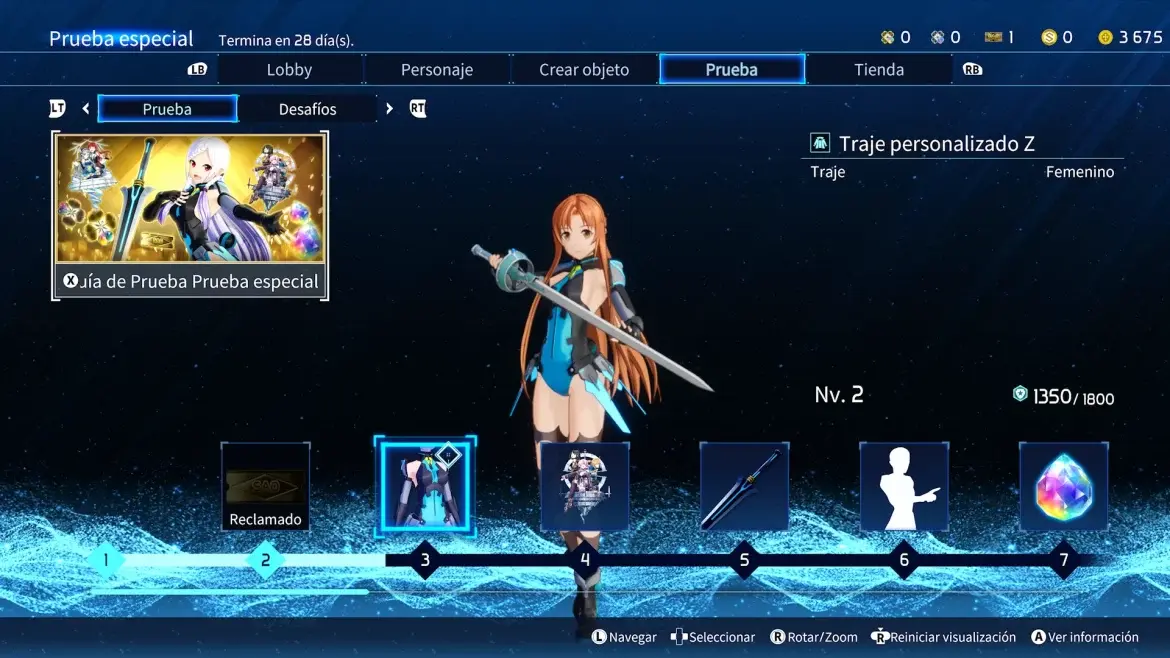 Análisis de Sword Art Online Fractured Daydream