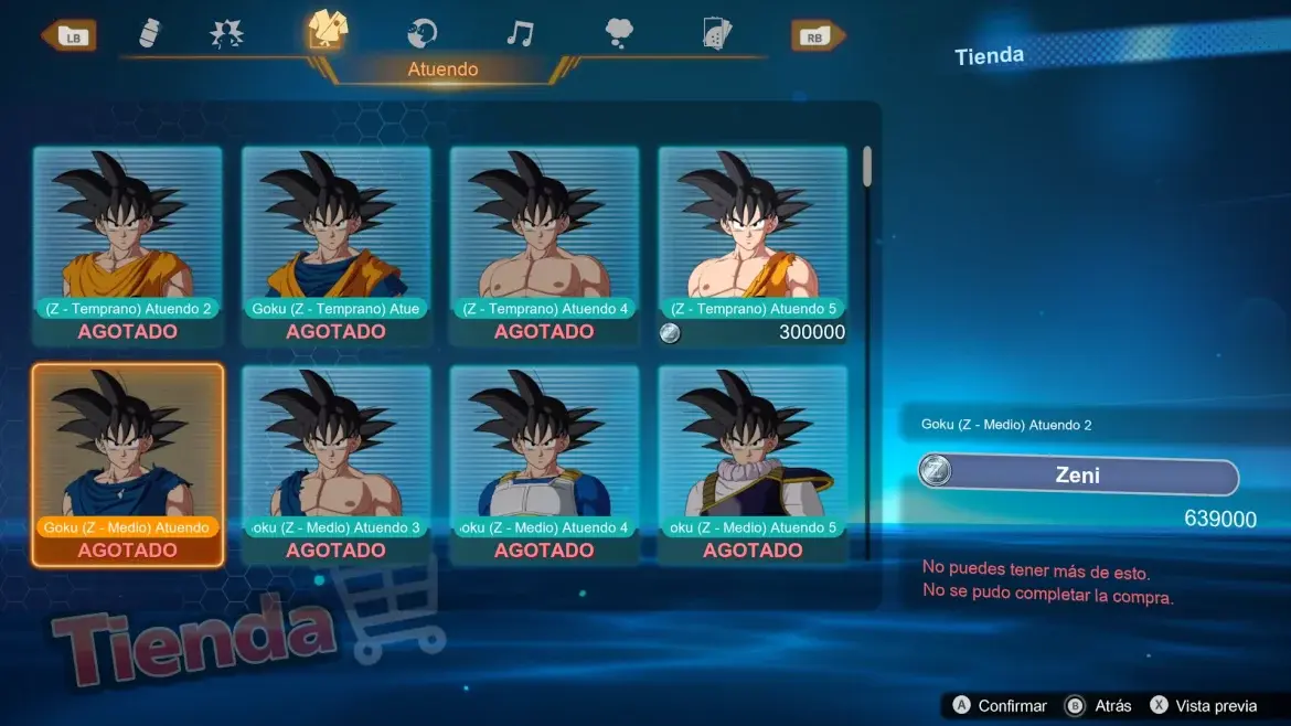 Consigue hasta 300 mil por misión: Descubre cómo ganar Zeni rápidamente en Dragon Ball Sparking Zero 107