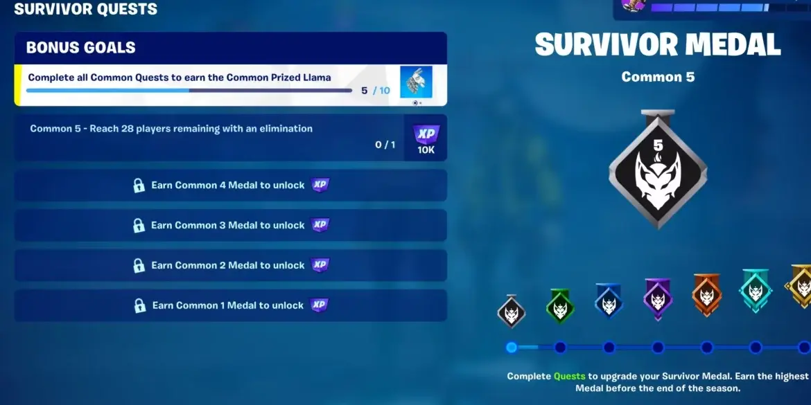 Los jugadores de Fortnite perderán una gran fuente de experiencia al llegar el Capitulo 6 del Battle Royal 105