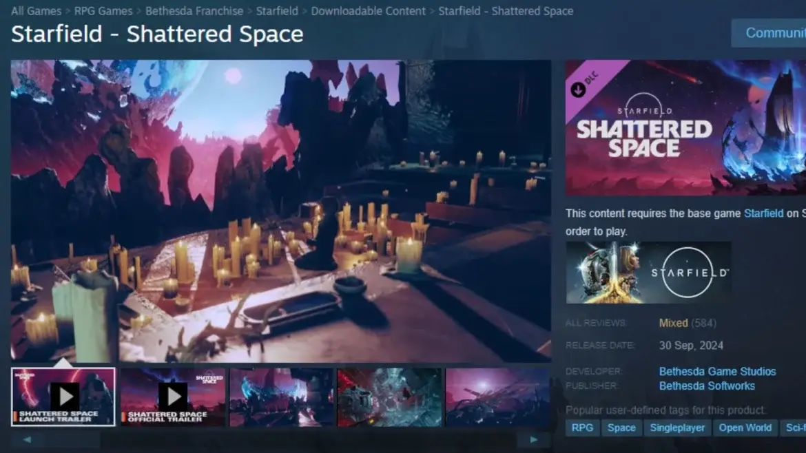 Shattered Space con una calificación mixta