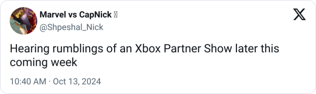 ¿Nuevo Xbox Showcase a la vista? Todo parece indicar que así será, aunque en esta ocasión no habrá exclusivos de Microsoft