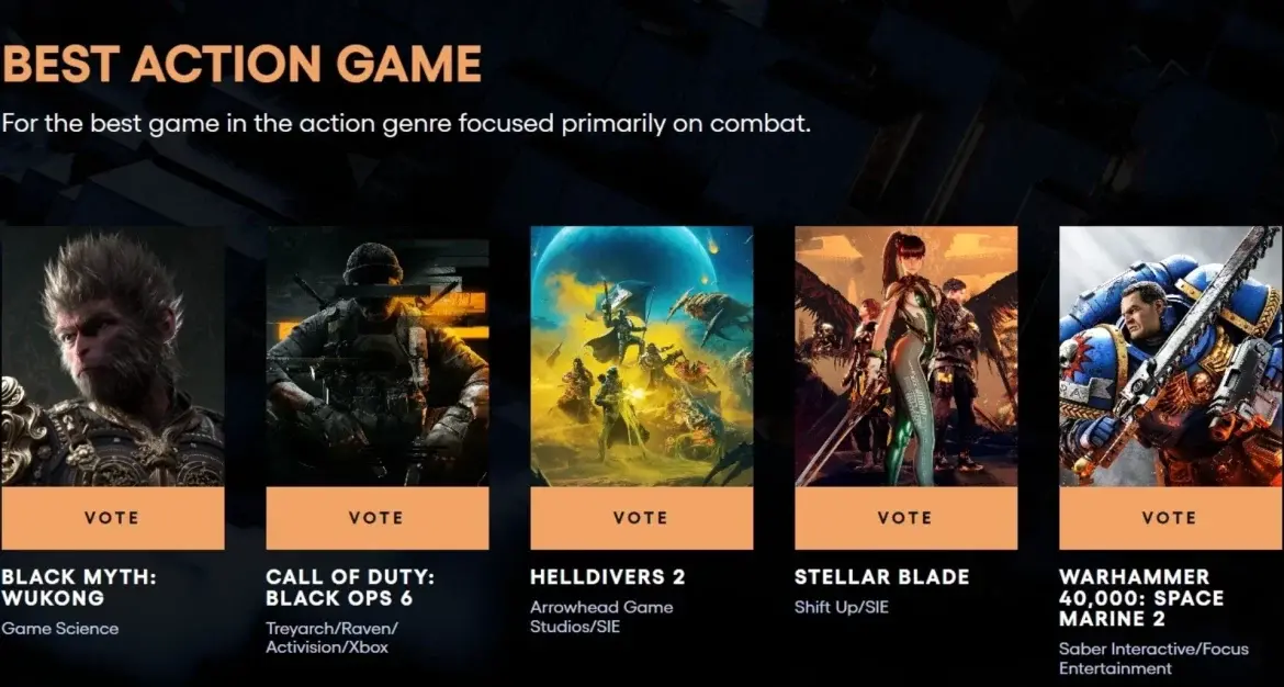 Call of Duty Black Ops 6 iguala a los candidatos a GOTY en nominaciones, pero necesitará un milagro para ganar incluso en su categoría 103