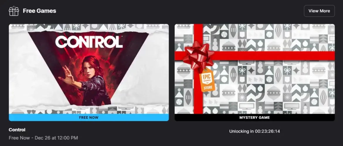 Control es el octavo juego misterioso que regala Epic Games Store estas navidades 103