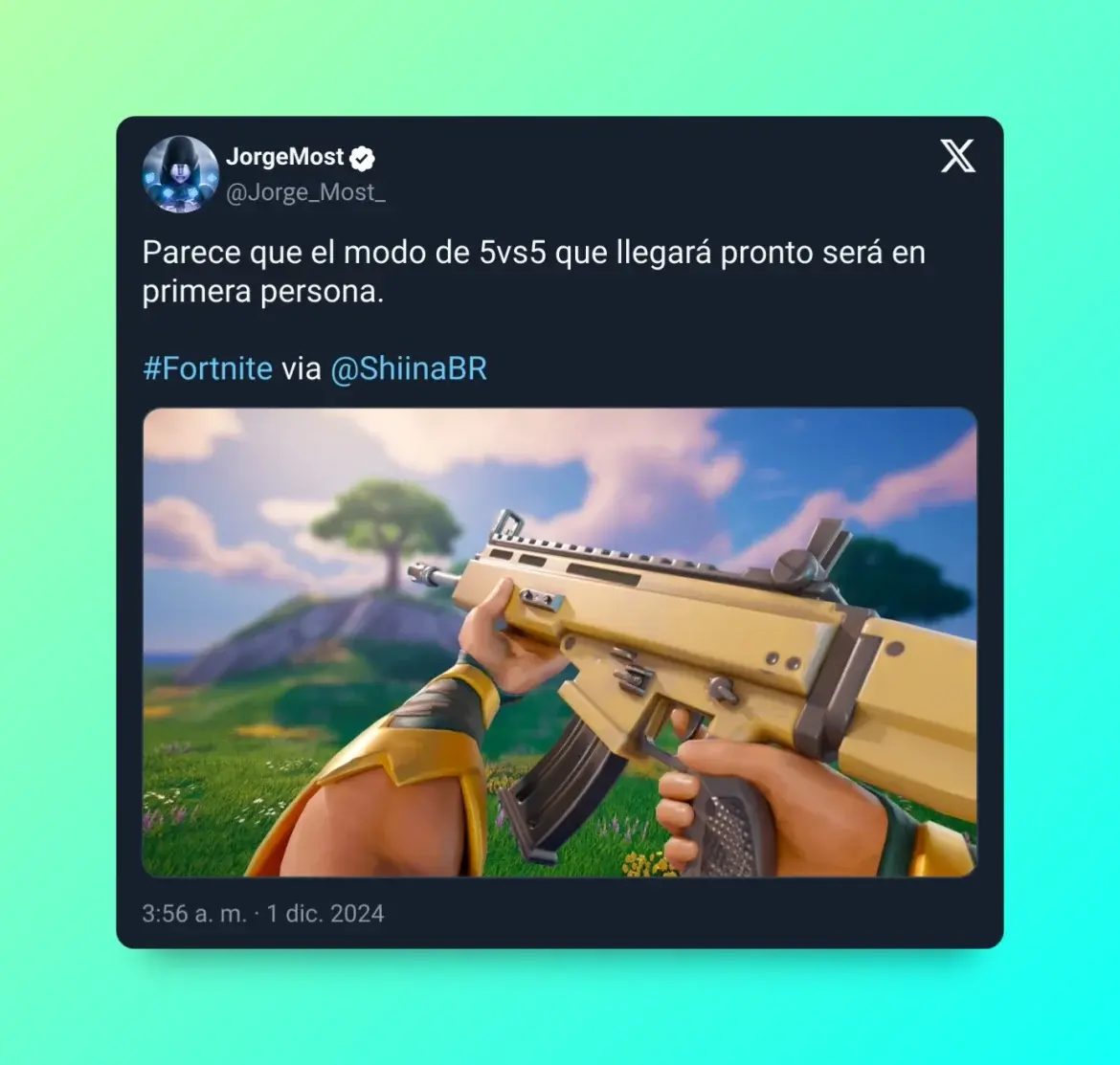 Fortnite habría cancelado el modo de juego mundo abierto para traer nuevas experiencias en primera persona