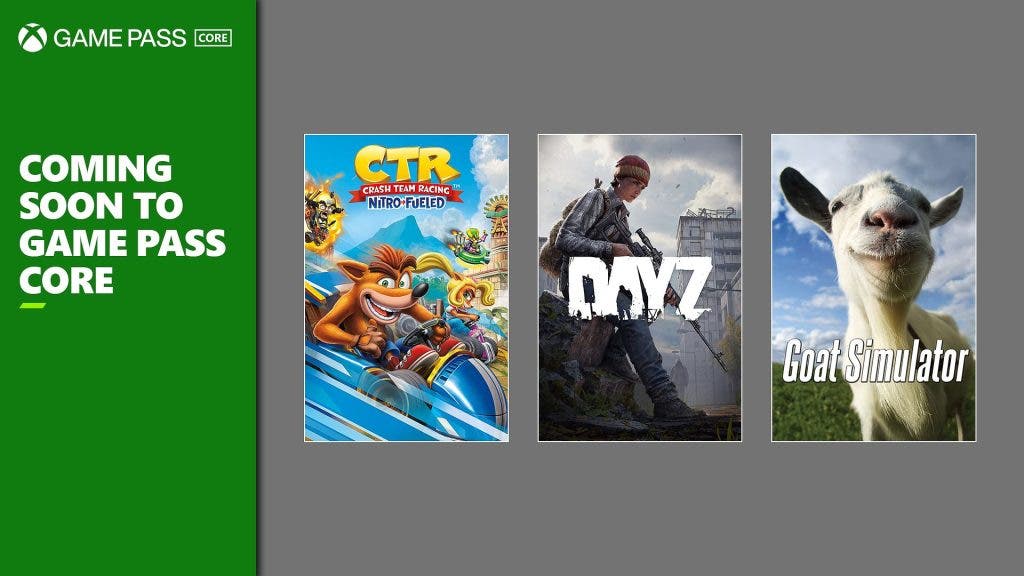 nuevos juegos para Xbox Game Pass Core