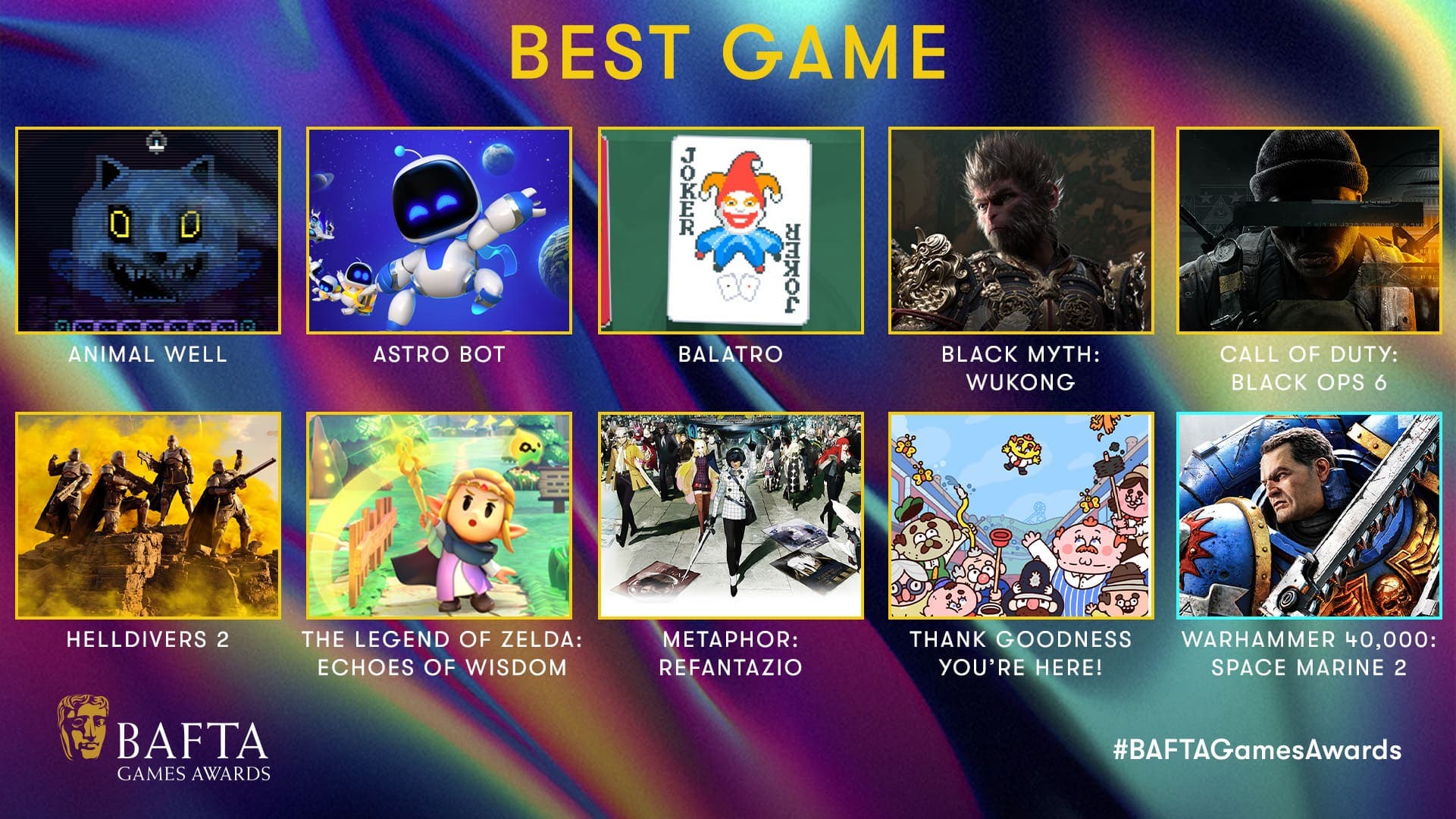 Los BATFA tampoco mejoran a The Game Awards: su lista de nominados al GOTY 2024 tiene ausencias imperdonables 111