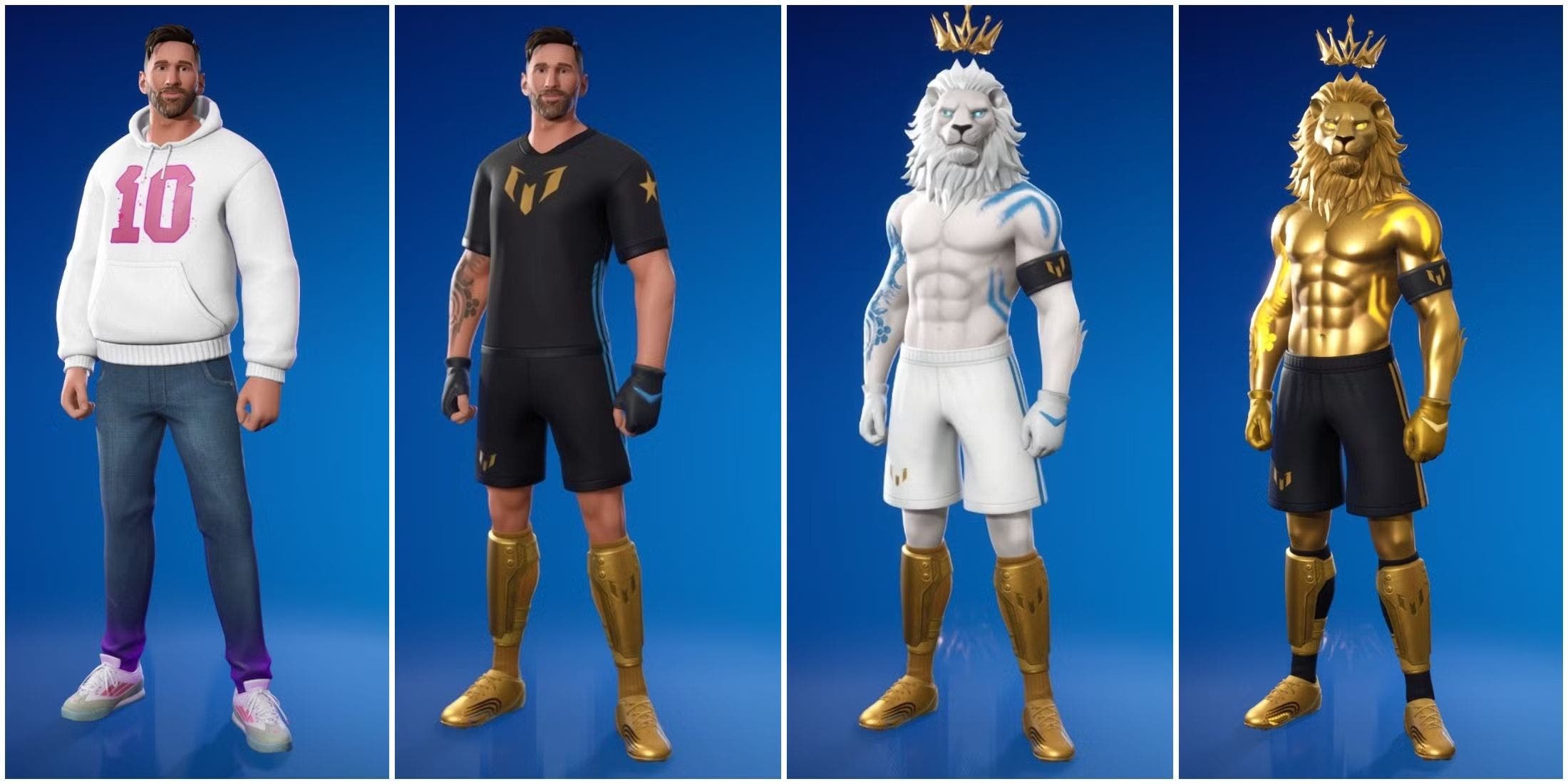 Ya disponible Messi en Fortnite: Así puedes conseguir las espectaculares skins del astro argentino 109