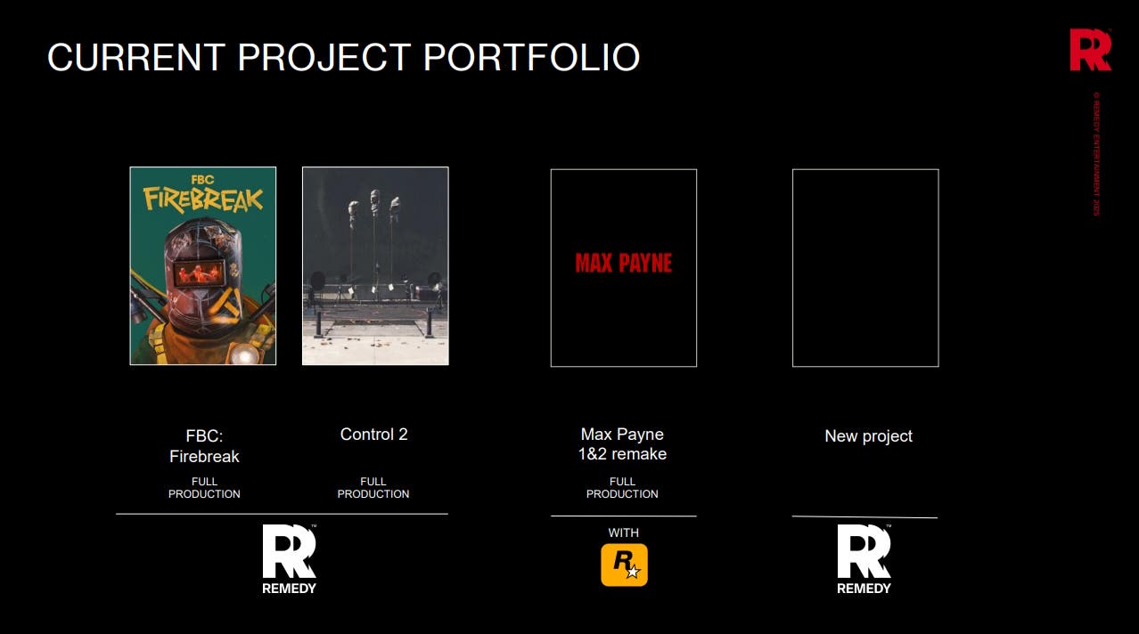 El éxito de Alan Wake 2 permite a Remedy avanzar en 4 nuevos juegos, incluyendo un misterioso proyecto 107