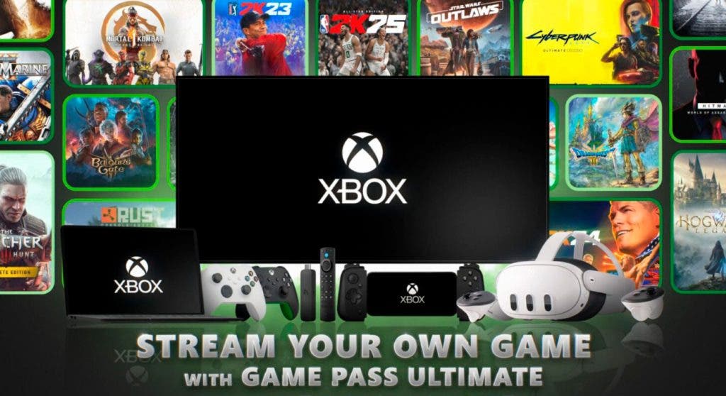 Todos los juegos de 'Stream your own game' de Xbox Cloud Gaming