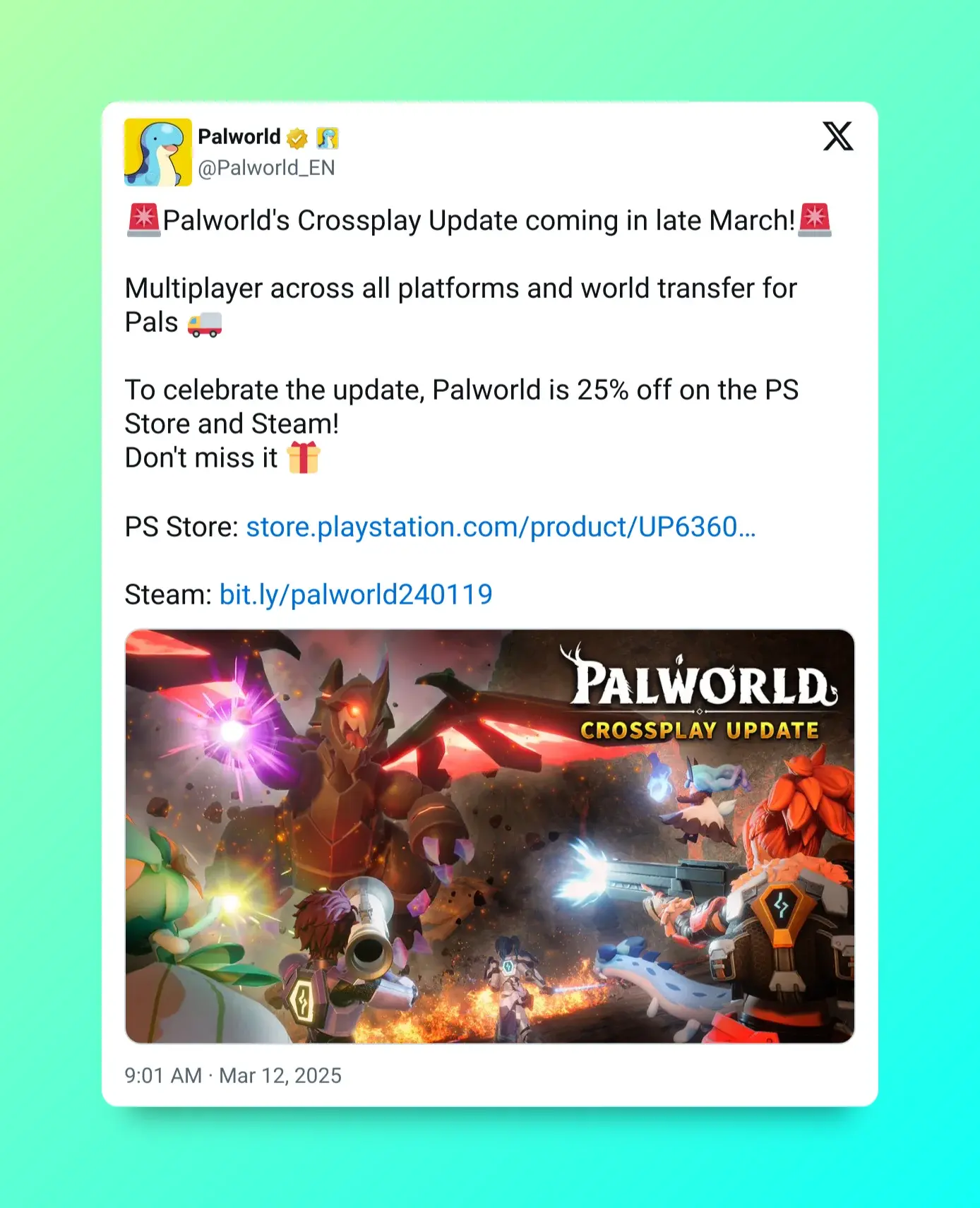 Ya sabemos cuándo llegará el Crossplay y los intercambios de Pals a Palworld, y está más cerca de lo que crees