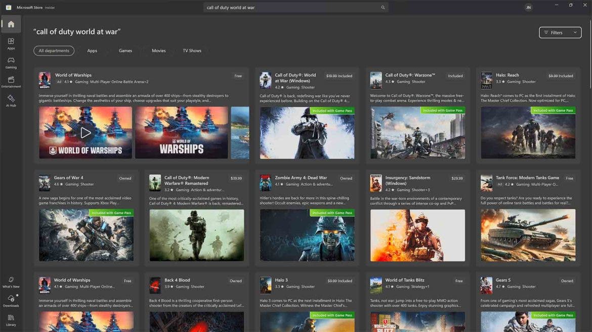 El goteo constante de Activision. Tony Hawk y varios juegos de Call of Duty suenan para llegar a Game Pass próximamente 109