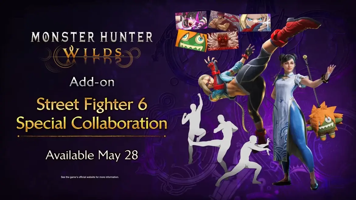 Capcom desvela la nueva colaboración de Monster Hunter Wilds x Street Fighter 6 con Akuma como invitado especial 100