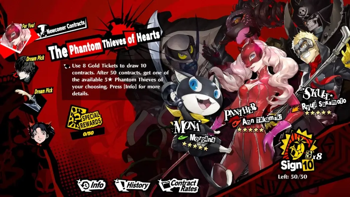 Consigue a estos dos integrantes de los Phantom Thieves y podrás pasarte todo el contenido de Persona 5 X con los ojos cerrados 103