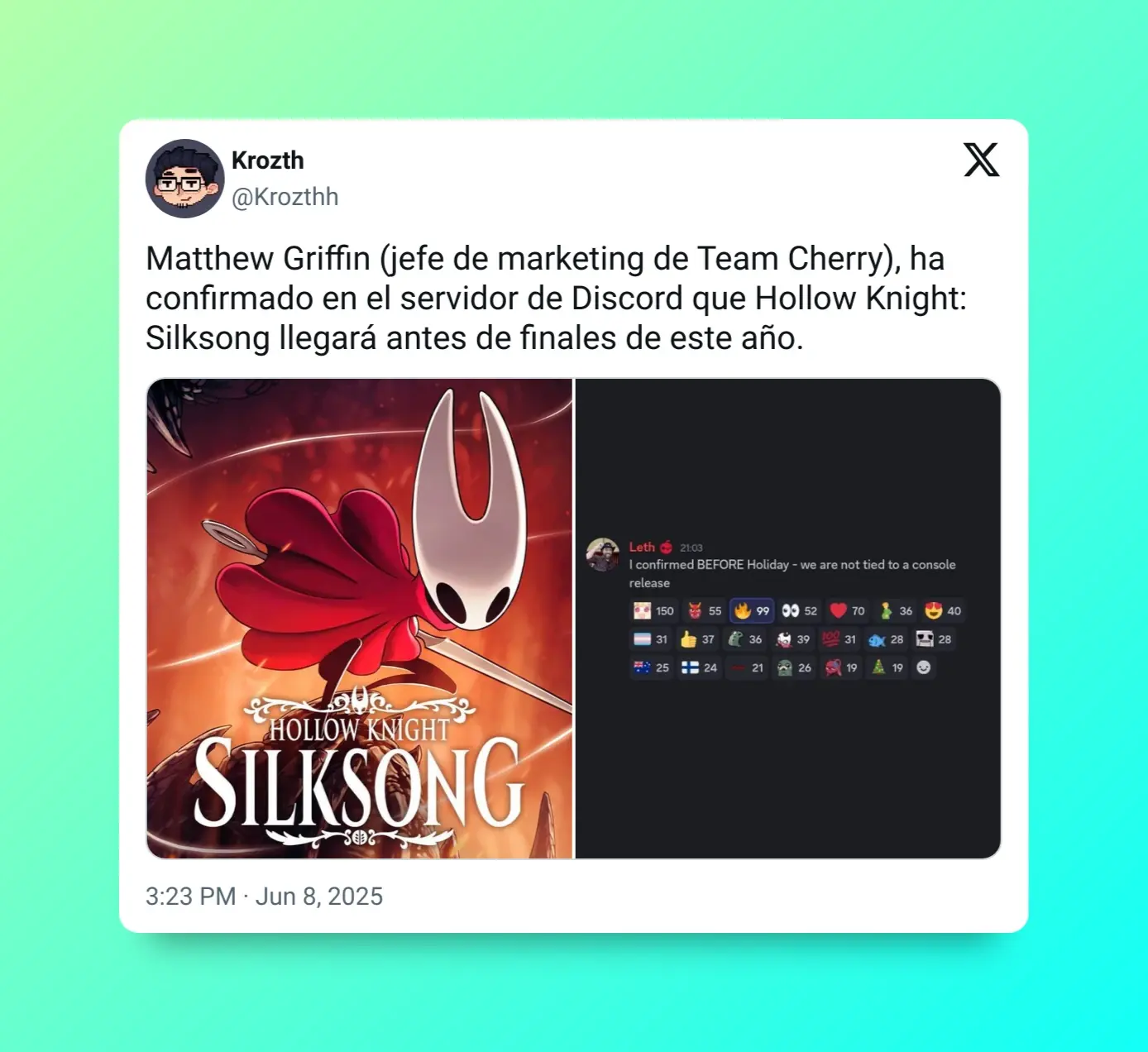 Hollow Knight Silksong reafirma su ventana de lanzamiento a pesar de no tener un tráiler dedicado en el Xbox Games Showcase