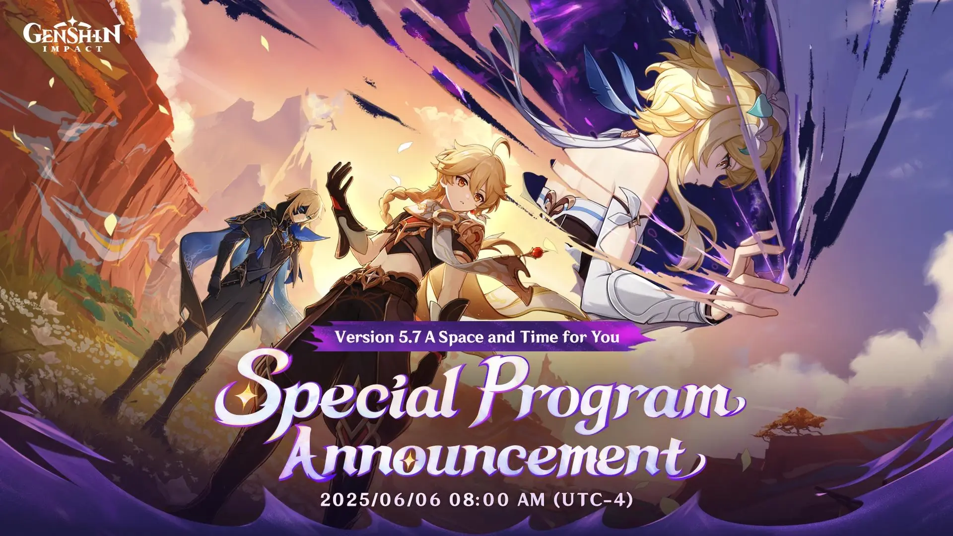 No te pierdas las 300 protogemas gratis por sintonizar el Programa Especial de Genshin Impact 5.7 esta semana (1)
