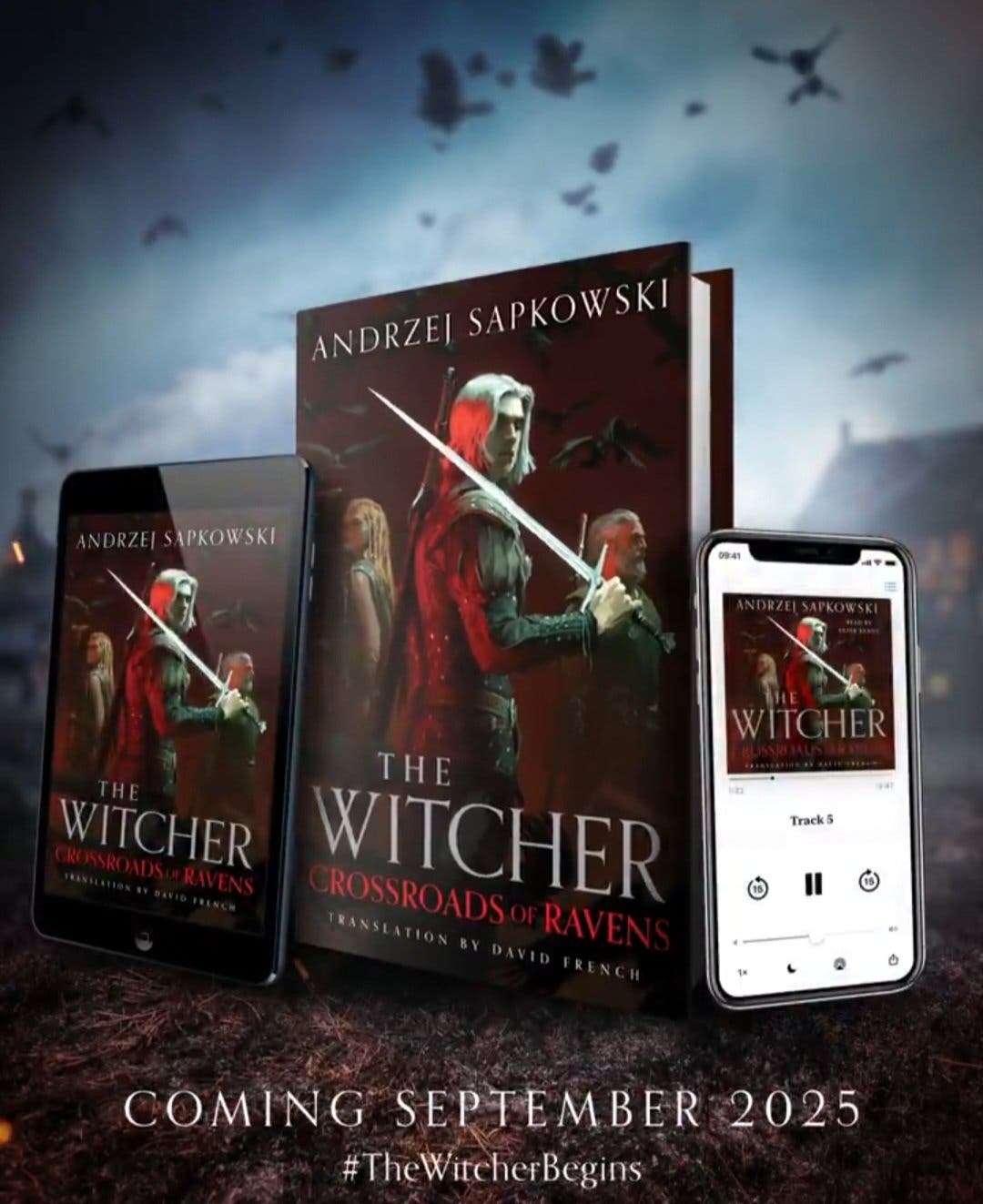 El nuevo libro de The Witcher ya tiene portada oficial en inglés... pero no en castellano 111