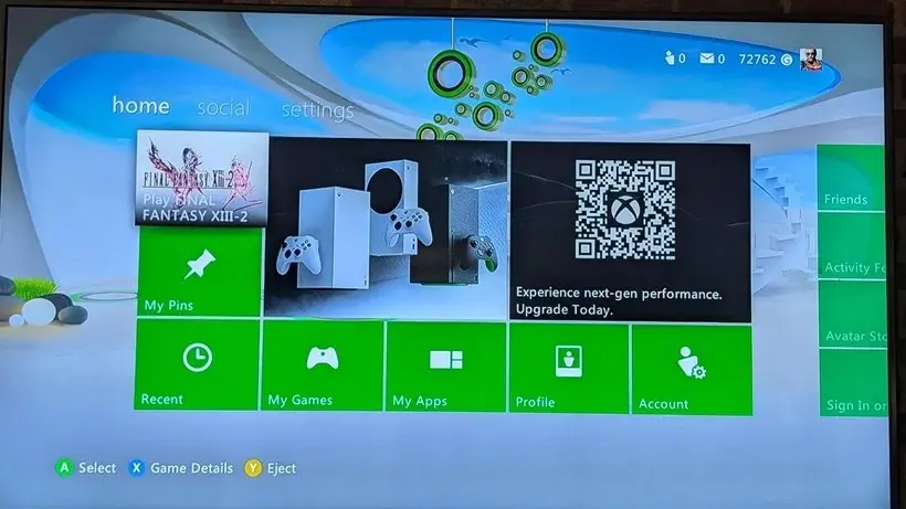 Microsoft lanza por sorpresa una actualización de Xbox 360 140 actualización de Xbox 360