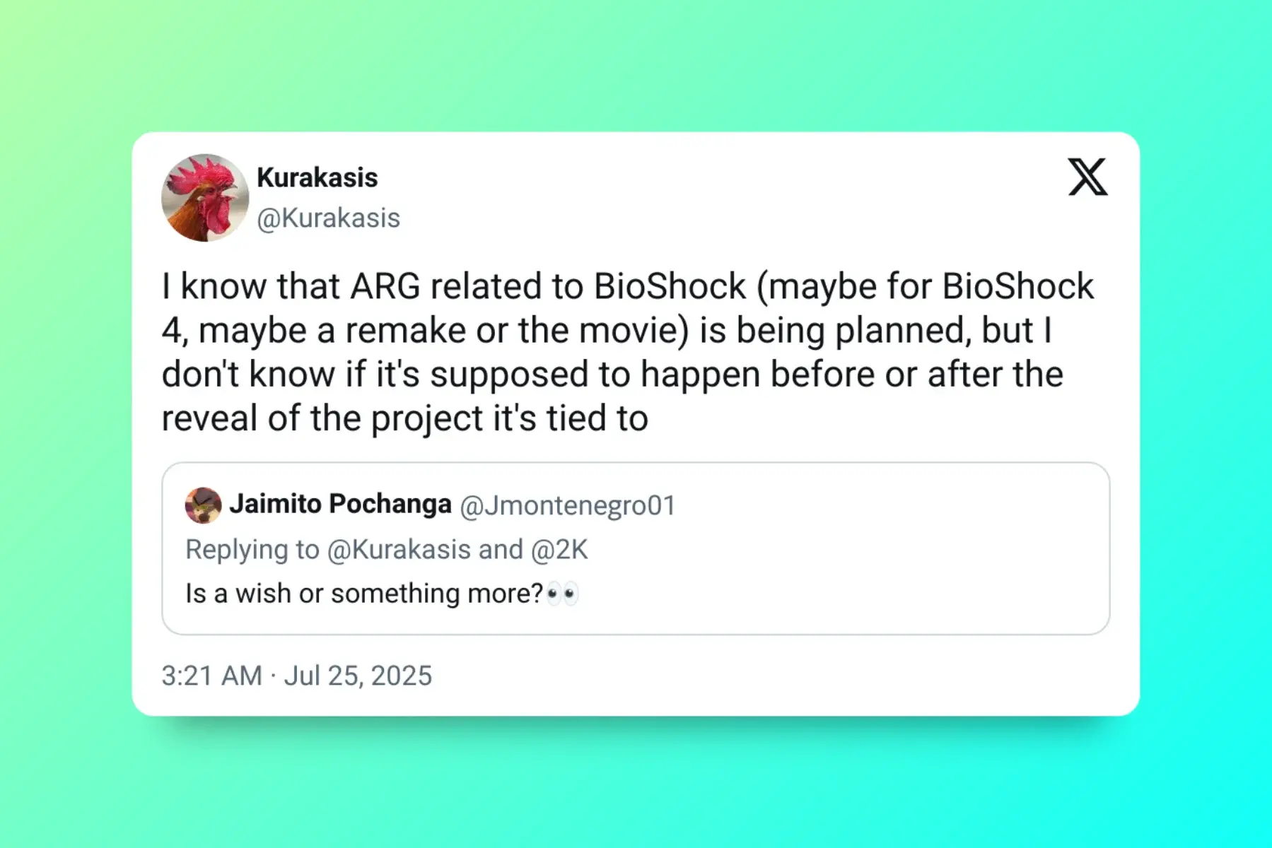 El anuncio de Bioshock 4 sería a lo grande trayendo el videojuego a la realidad en un evento para los fans