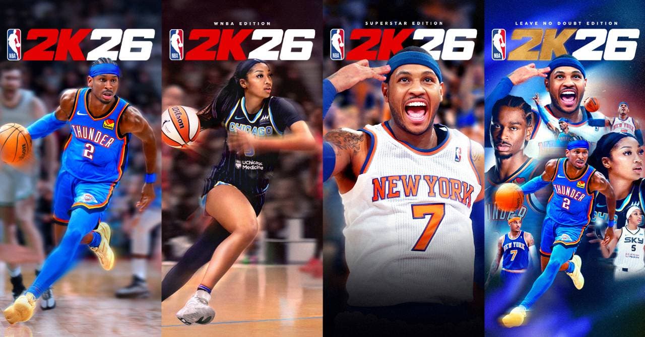 NBA 2K26 confirma plataformas, presenta las estrellas de sus portadas y detalla sus ediciones especiales 105