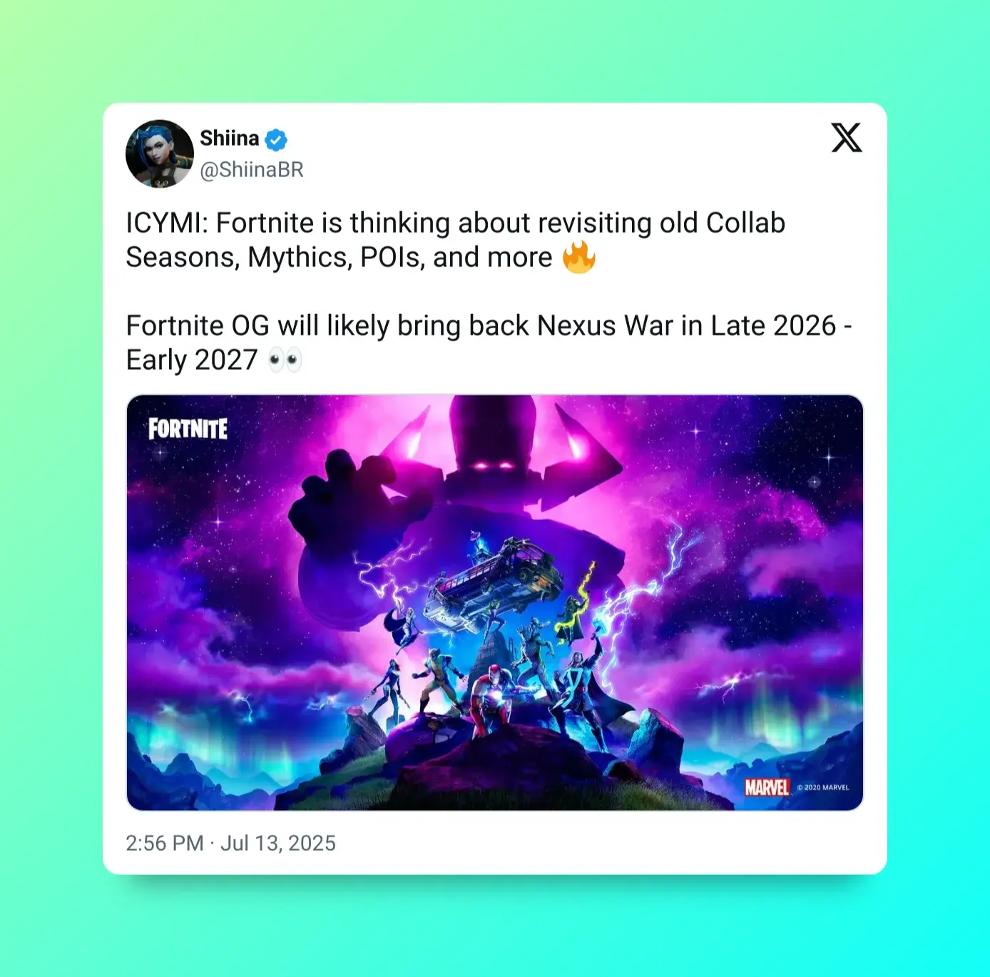 Nuevos rumores sugieren que las temporadas de Marvel y Star Wars podrían regresar en Fortnite OG